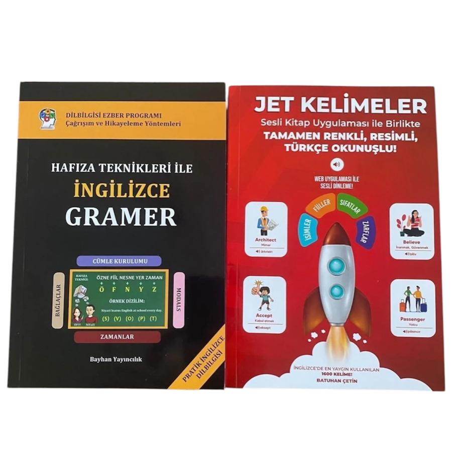 Hafıza Teknikleri Ile Ingilizce Gramer Ve Jet Kelimeler 3 Mobil Uygulama- Ingilizce Eğitim Seti