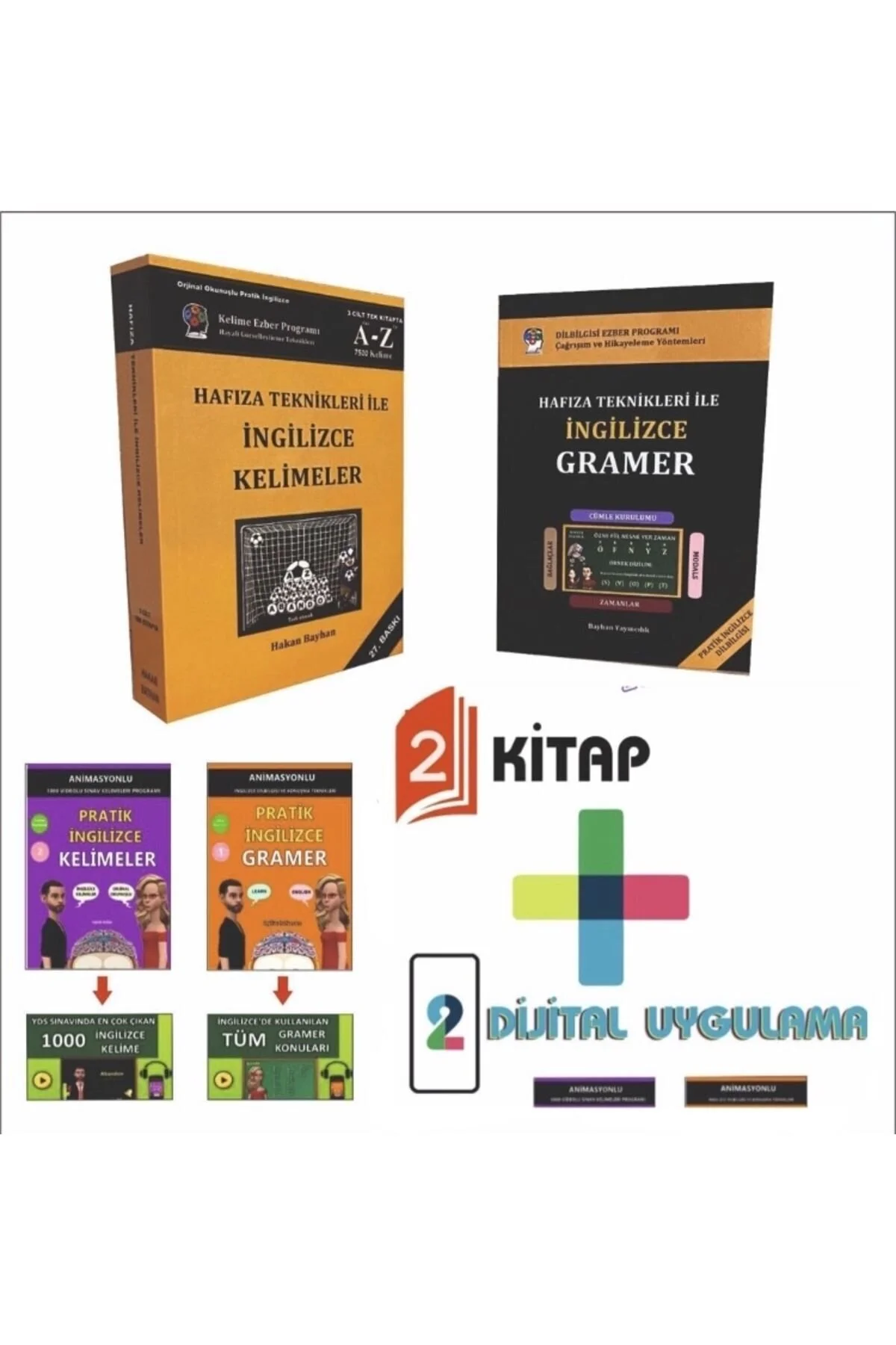 Hafıza Teknikleri Ile Ingilizce Eğitim Seti - 2 Kitap 2 Mobil Uygulama